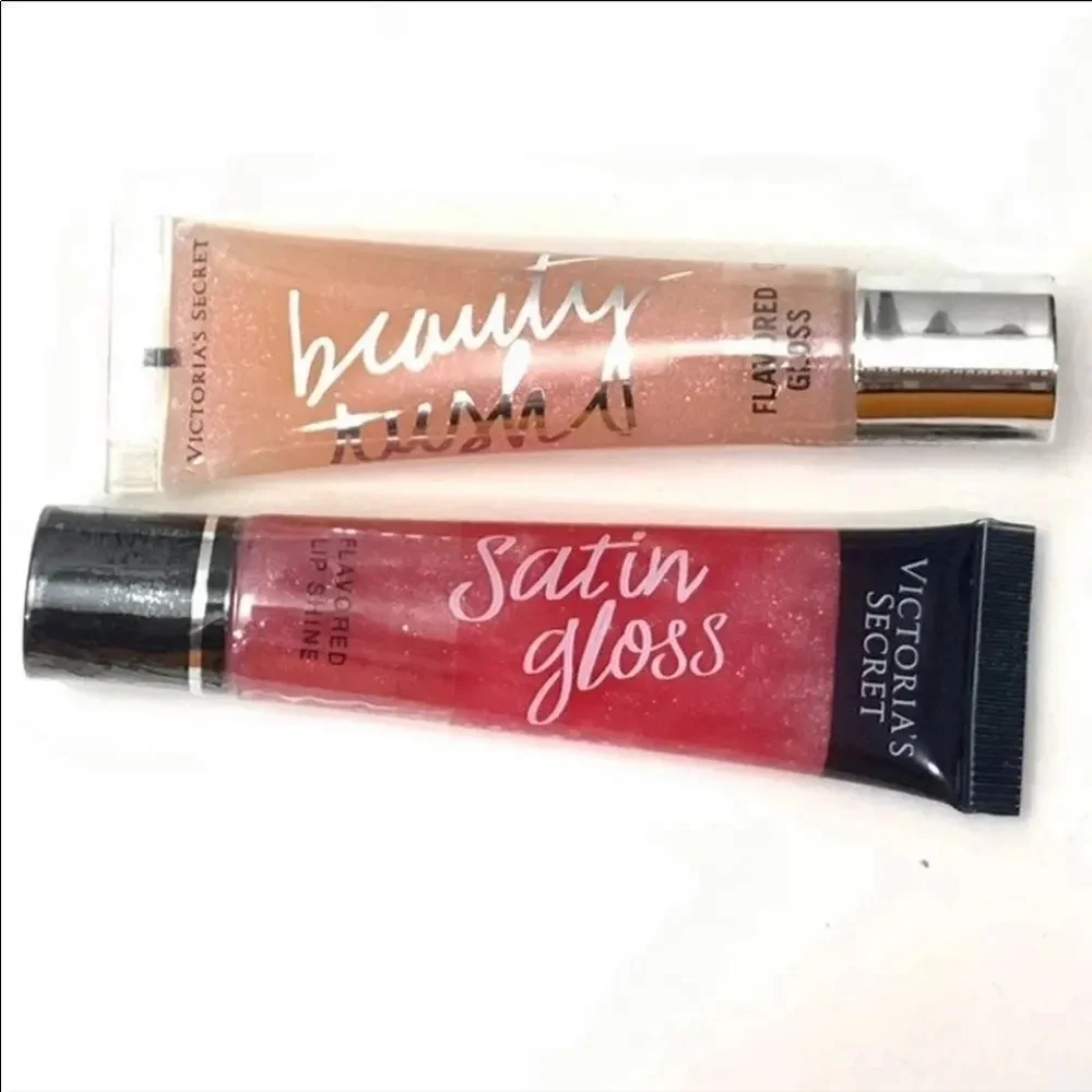 Victorias Secret set 2 satin beauty rush lipgloss